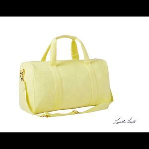 NWT:Stoney Clover Lane x Target. Terry cloth duffel.